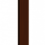 Profil H rögzítő barna elem 2 m